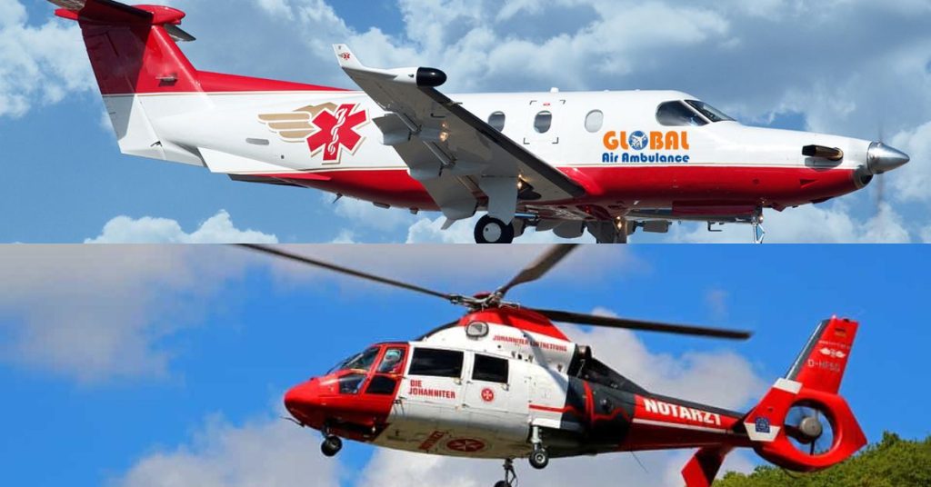 Best air ambulance service in India