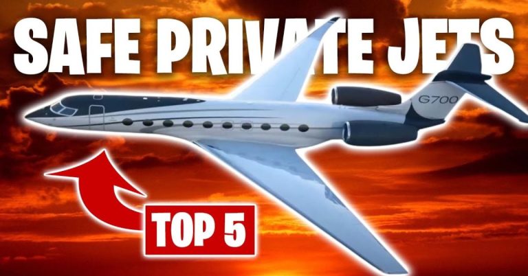 Safety Above the Clouds- What Is the Safest Private Jet in the World?