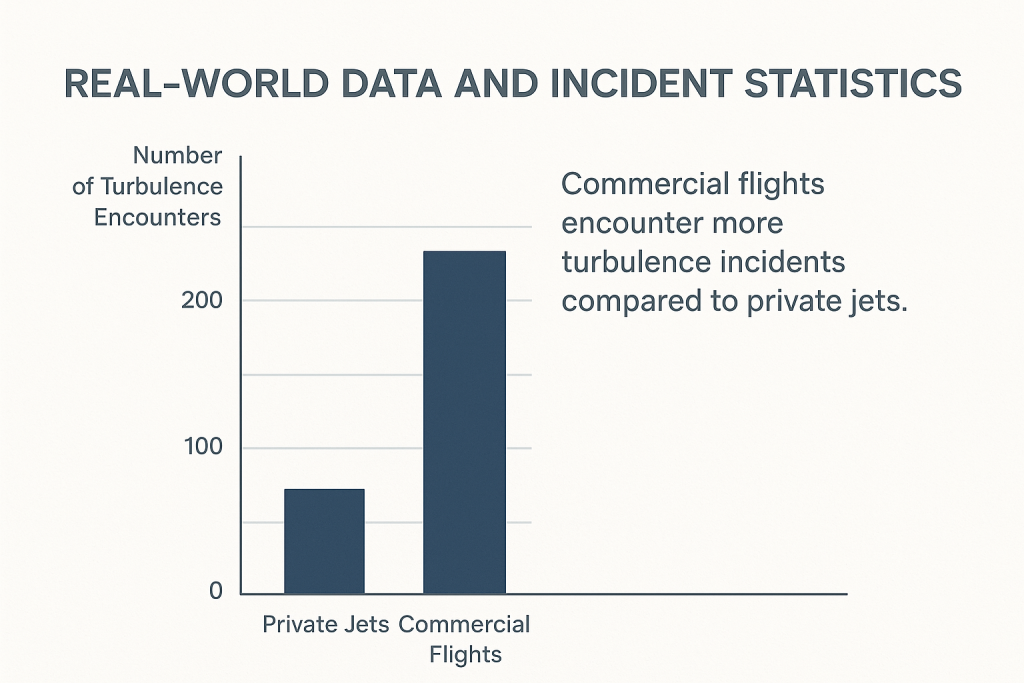 Do private jets experience more turbulence?