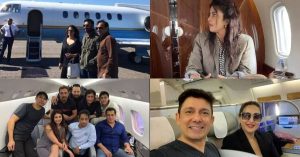 Inside the Celebrities Private Jet Price in India from SRK to Ambani